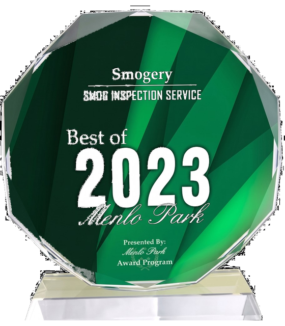 Best of 2023 Menlo Park award for Smogery — smog inspection service